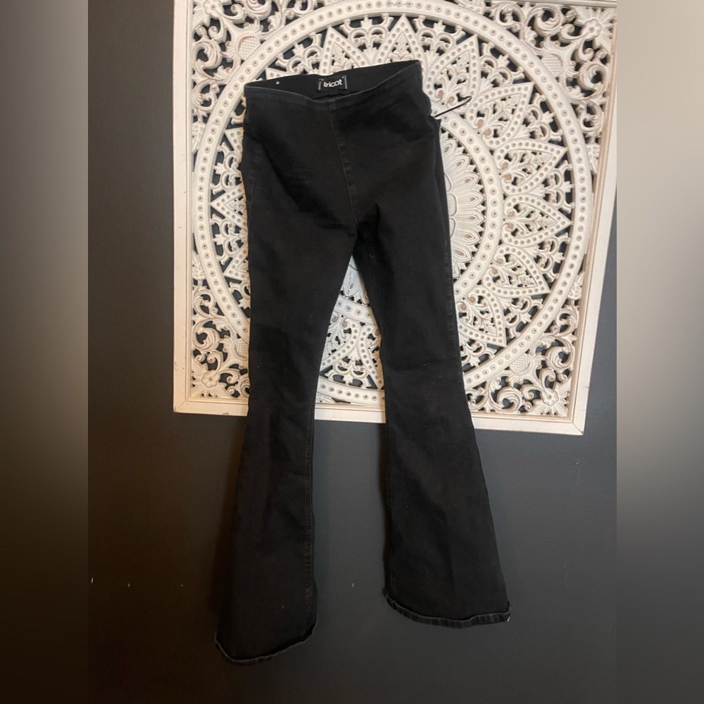 Black bell bottoms